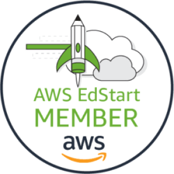 Amazon Web Services Ed Start member badge